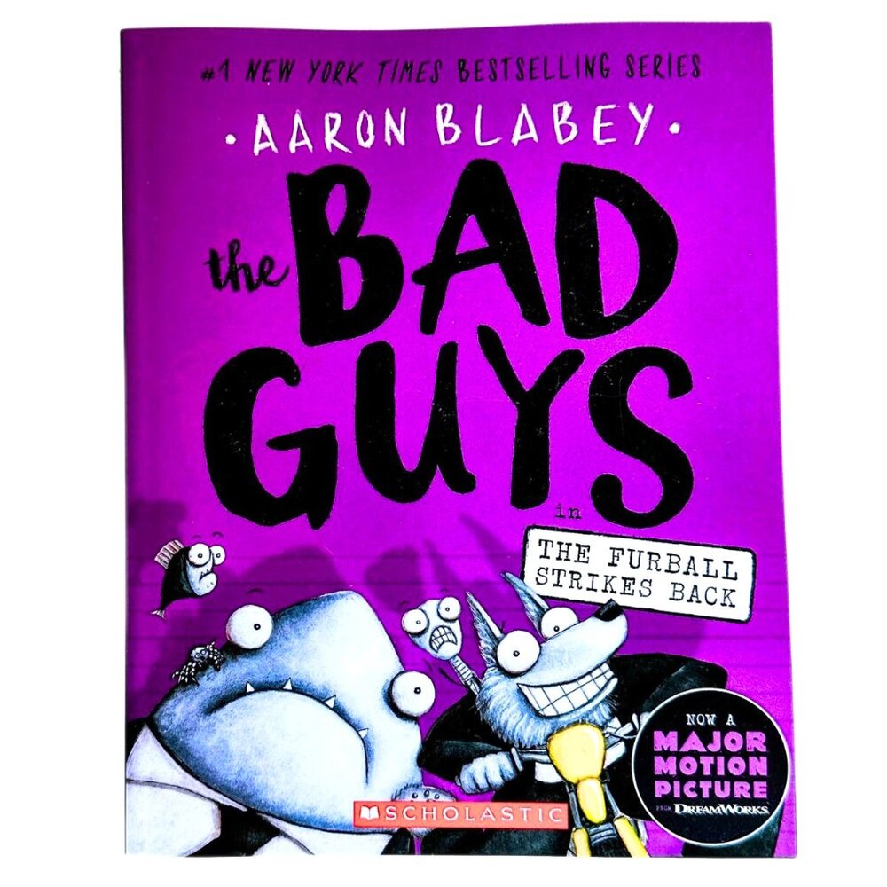 THE BAD GUYS SERIES in The Furball Strikes Back Paperback #3 NEW